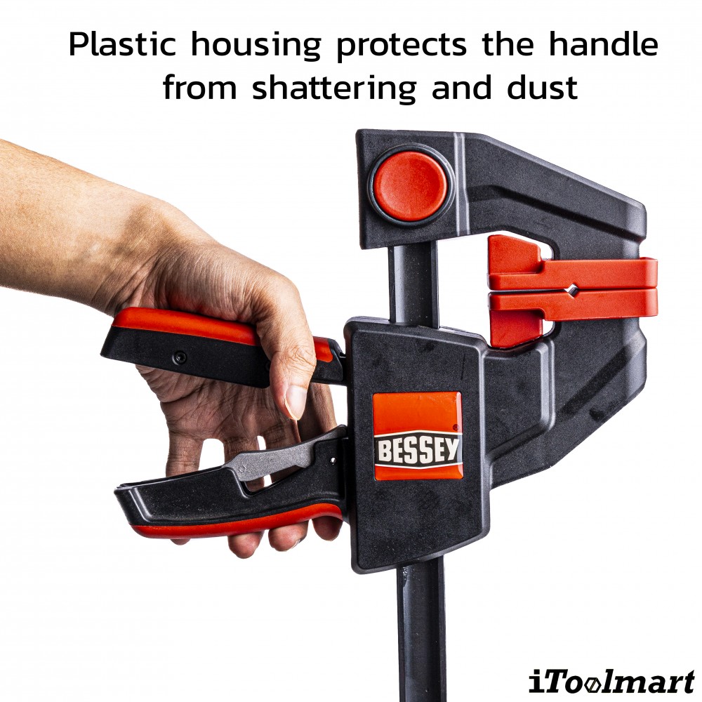 แคลมป์จับชิ้นงาน BESSEY ONE HANDED CLAMP Heavey Duty 900 mm  EZXL90 9