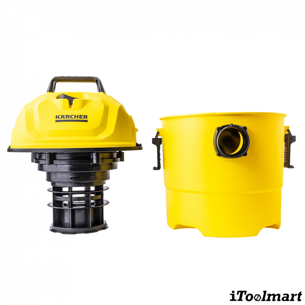 เครื่องดูดฝุ่นเปียก แห้ง Karcher WD 1 Classic กำลังไฟ 1 200 วัตต์ 1 098 322 0