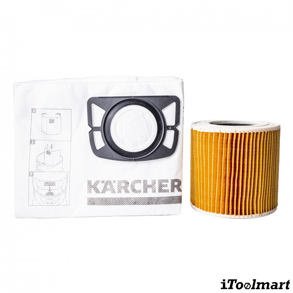 เครื่องดูดฝุ่น น้ำ แห้ง Karcher WD 3 S V 17 4 20 ถังสแตนเลส ขนาด 17 ลิตร ระบบล็อค Pull   Push 1 628 135 0