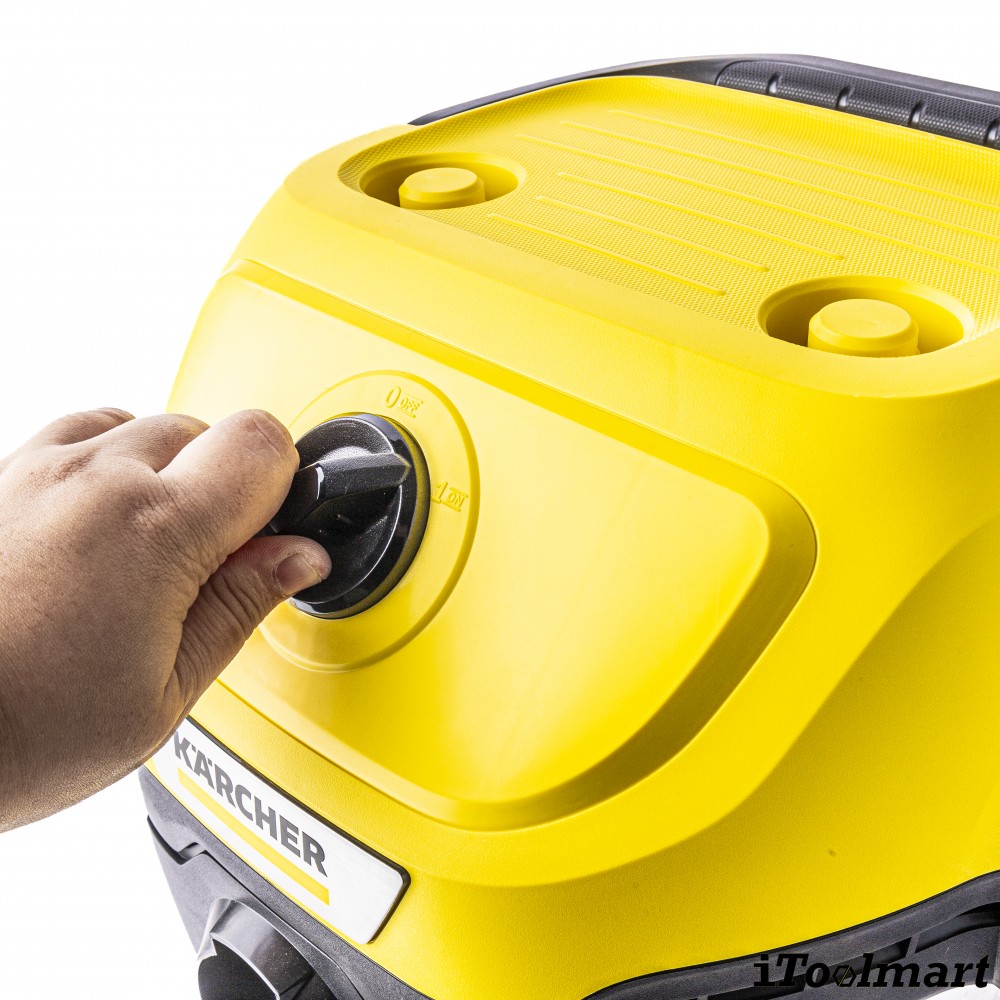 เครื่องดูดฝุ่น น้ำ แห้ง Karcher WD 3 S V 17 4 20 ถังสแตนเลส ขนาด 17 ลิตร ระบบล็อค Pull   Push 1 628 135 0