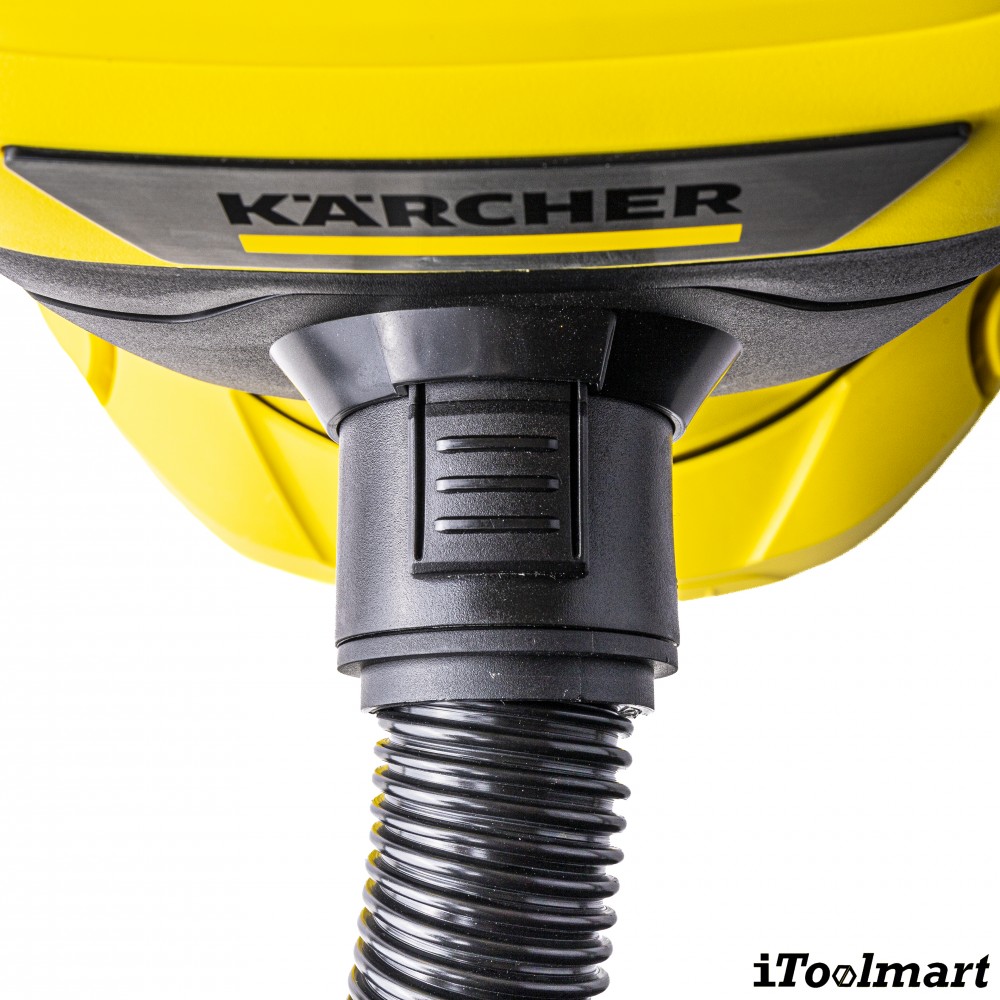 เครื่องดูดฝุ่น น้ำ แห้ง Karcher WD 3 S V 17 4 20 ถังสแตนเลส ขนาด 17 ลิตร ระบบล็อค Pull   Push 1 628 135 0