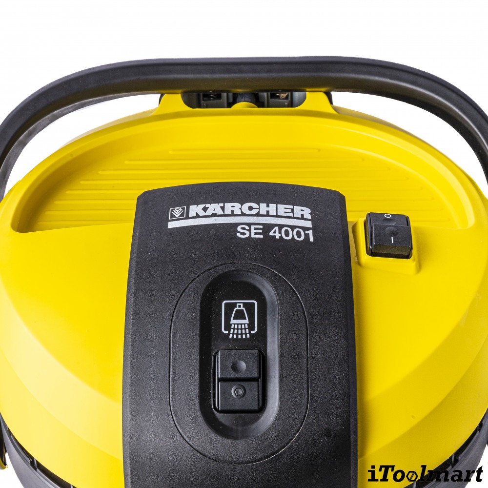 เครื่องซักพรมแบบสเปรย์แล้วดูดกลับ Karcher SE 4001 แรงดันไฟฟ้า 220 240 โวลต์ ความจุถัง 4 ลิตร 1 081 130 0