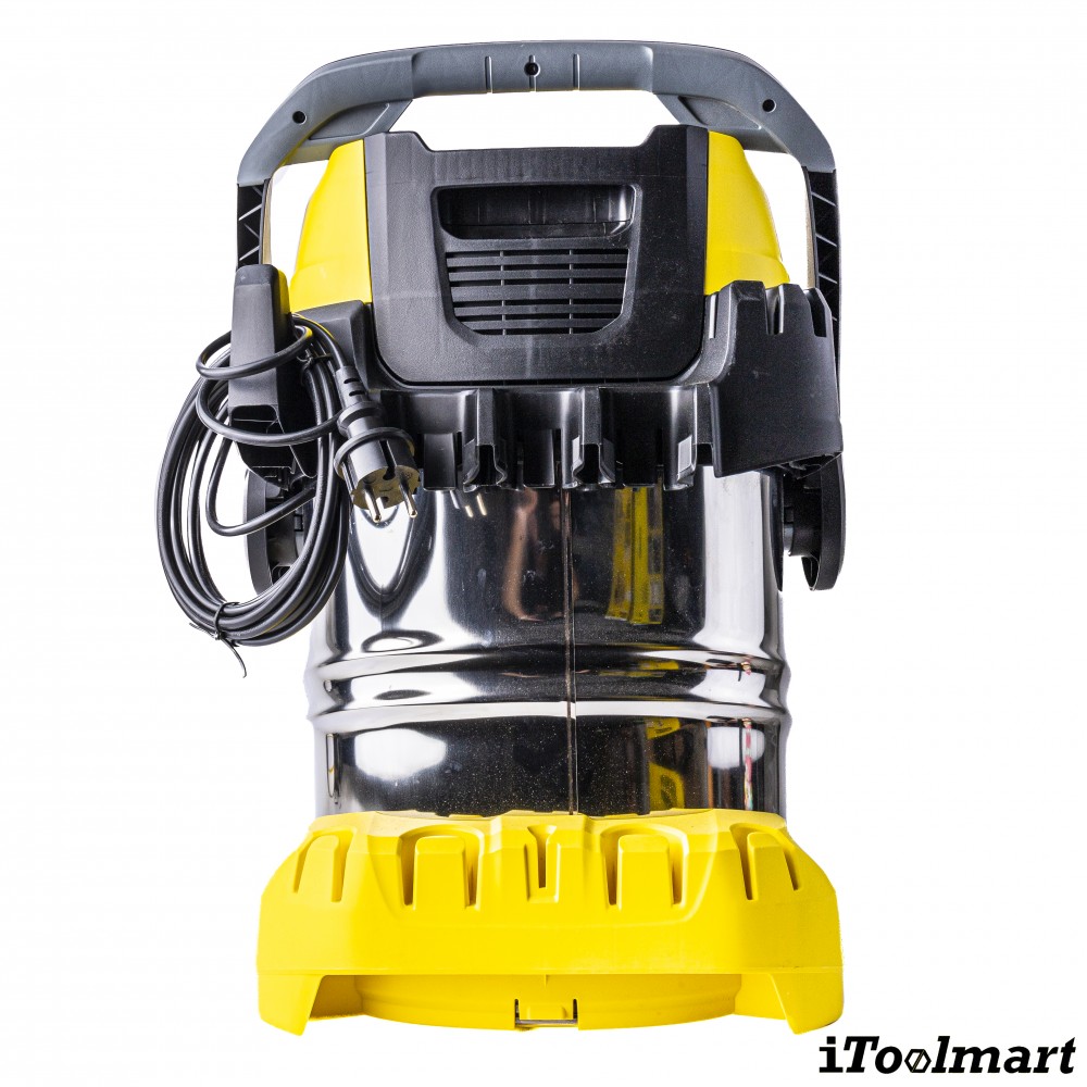 เครื่องดูดฝุ่นแบบเปียกและแบบแห้ง Karcher WD 5 S V 25 5 22 กำลังมอเตอร์ 1100 วัตต์ ถังความจุ 25 ลิตร 1 628 350 0