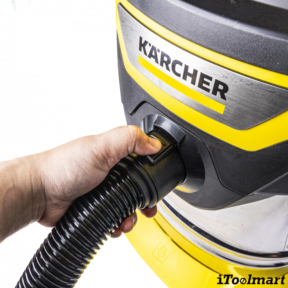 เครื่องดูดฝุ่นแบบเปียกและแบบแห้ง Karcher WD 5 S V 25 5 22 กำลังมอเตอร์ 1100 วัตต์ ถังความจุ 25 ลิตร 1 628 350 0