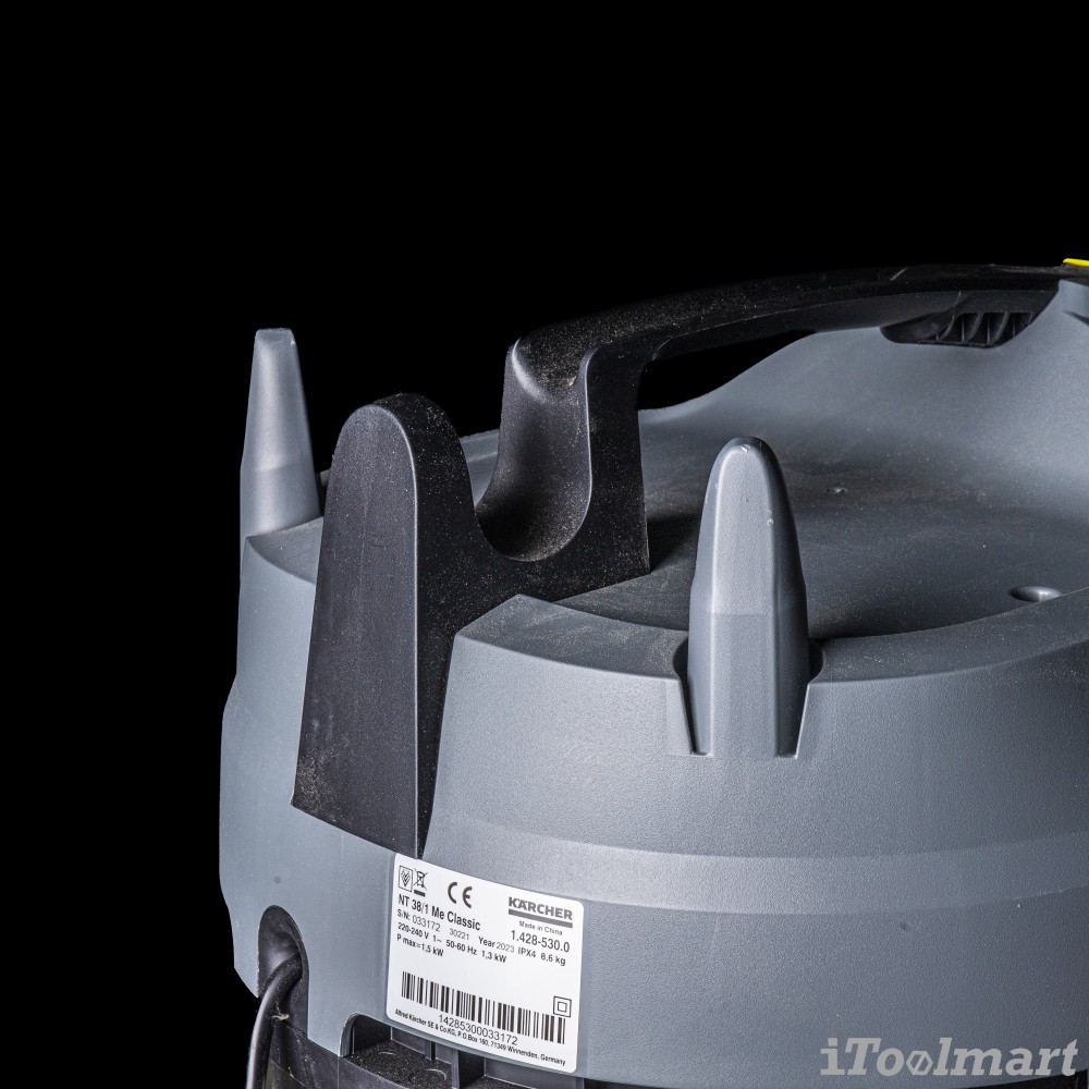 เครื่องดูดฝุ่น Karcher NT 38 1 Me Classic ดูดฝุ่นน้ำ แห้ง ถังสแตนเลส 1 428 530 0