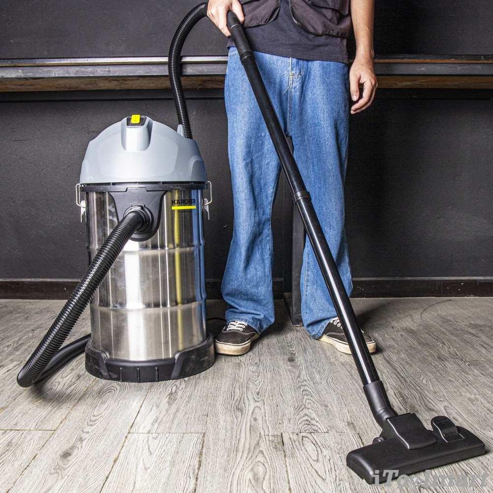 เครื่องดูดฝุ่น Karcher NT 38 1 Me Classic ดูดฝุ่นน้ำ แห้ง ถังสแตนเลส 1 428 530 0