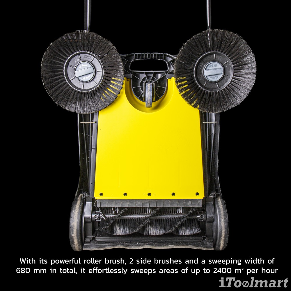 เครื่องกวาดพื้น Karcher S 4 TWIN เครื่องกวาดพื้นแบบเดินตาม 1 766 360 0
