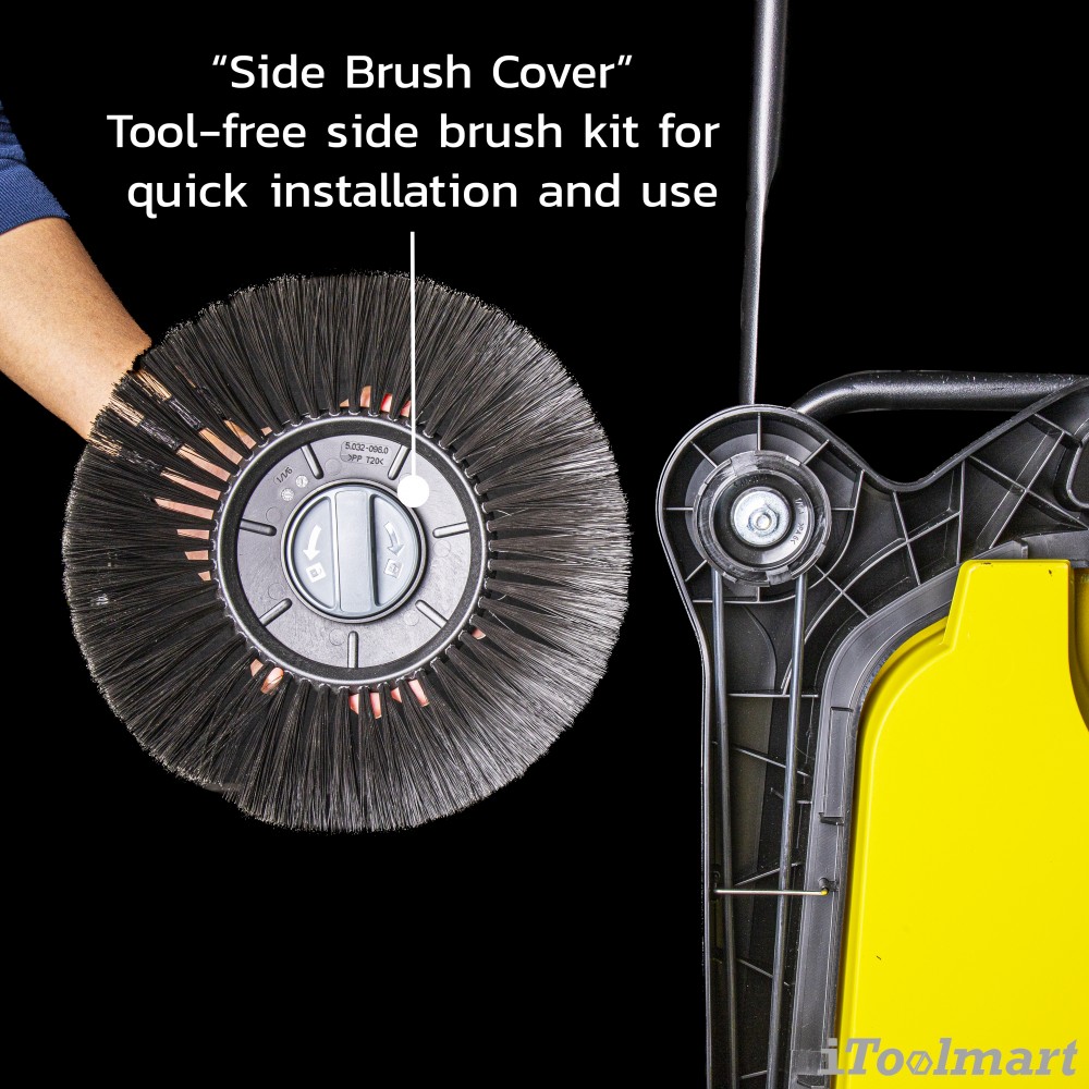 เครื่องกวาดพื้น Karcher S 4 TWIN เครื่องกวาดพื้นแบบเดินตาม 1 766 360 0