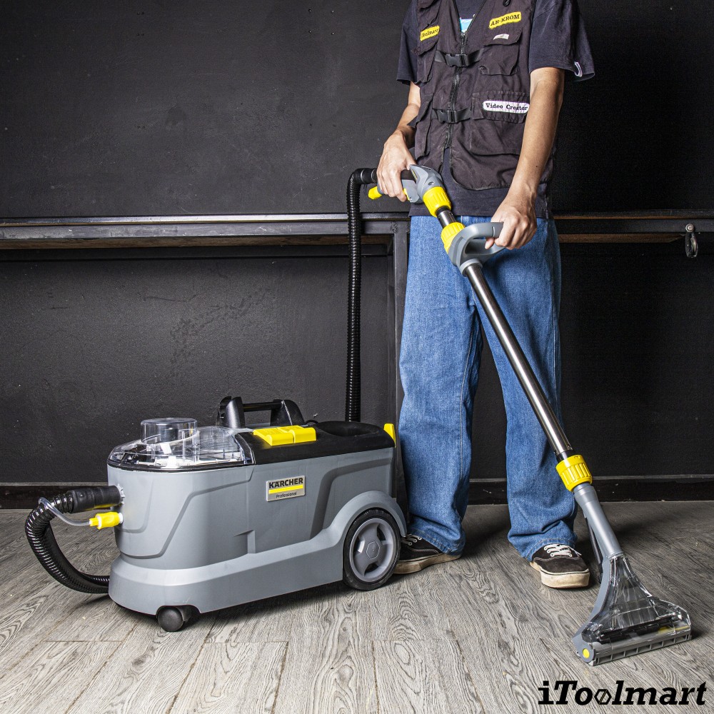 เครื่องซักพรมแบบสเปรย์แล้วดูดกลับ Puzzi 10 1 Karcher 1 100 130 0 เครื่องซักพรมแบบสเปรย์แล้วดูดกลับ Puzzi 10 1 Karcher 1 100 130 0