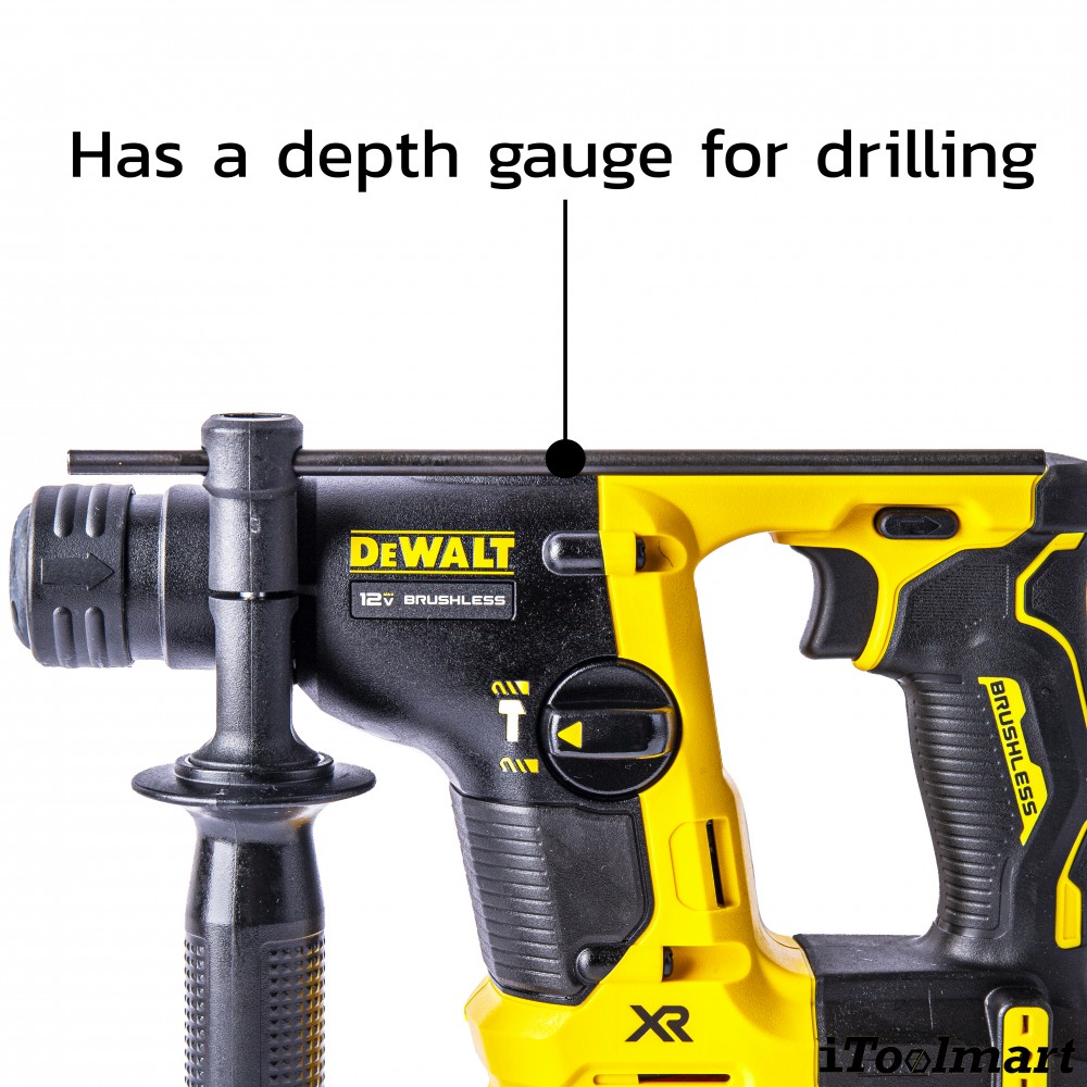 สว่านโรตารี่ไร้สาย DEWALT DCH072N KR 12V  ขนาด 14 มม   ตัวเปล่า 