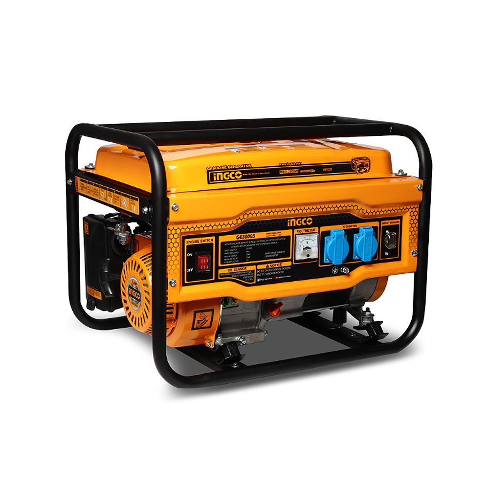 เครื่องปั่นไฟ เบนซิน INGCO GE30005 กำลังไฟ 2 5 Kw  เครื่องยนต์ 4 จังหวะ