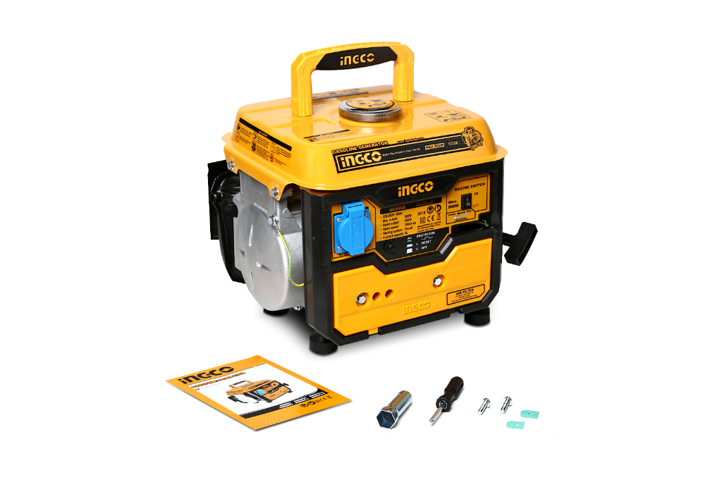เครื่องปั่นไฟ เบนซิน INGCO GE8002 กำลังไฟ 0 65 Kw  เครื่องยนต์ 2 จังหวะ