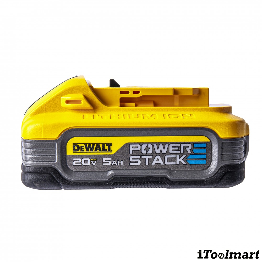 ชุดสว่านกระแทกไร้สาย DeWALT DCD1007H1T B1 มาพร้อมแบตเตอรี่   แท่นชาร์จ มอเตอร์ไร้แปรงถ่าน 20V Max