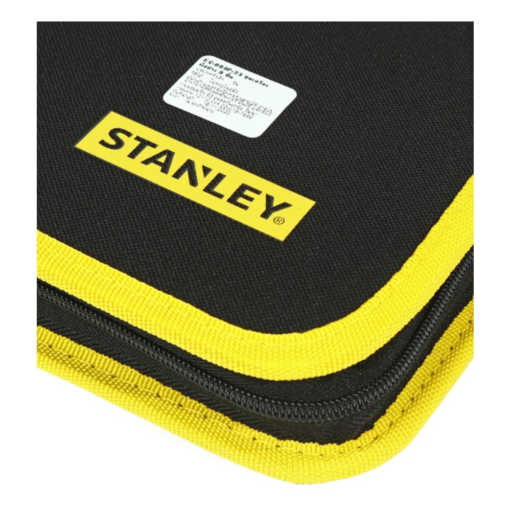 กระเป๋าผ้าเครื่องมือช่าง STANLEY แบบซิปรูด สำหรับเครื่องมือ 9 ชิ้น