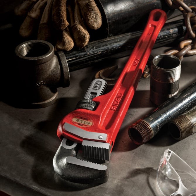 ประแจจับท่อ ปากตรง RIDGID 31020 ขนาด 14 นิ้ว (จับท่อสูงสุด 2 นิ้ว)