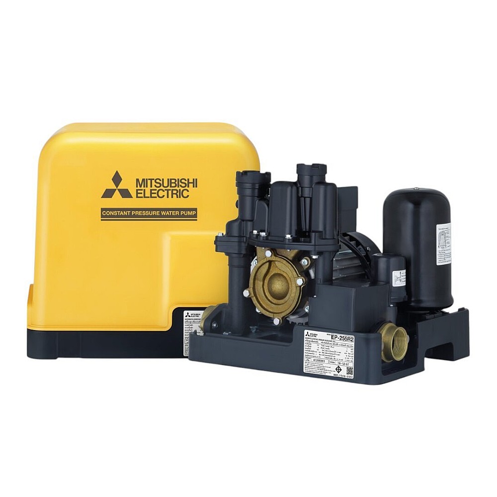 ปั๊มน้ำอัตโนมัติแรงดันคงที่ MITSUBISHI EP-255R2 ขนาดท่อ 1x1 นิ้ว กำลัง 250 วัตต์