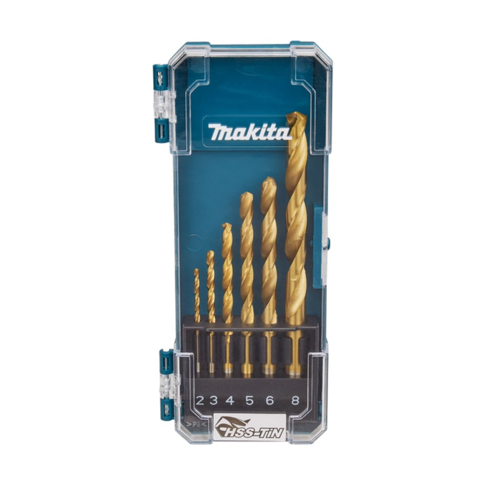 ชุดดอกสว่าน MAKITA D 72833 ขนาด 2 8 มม  จำนวน 6 ดอก 