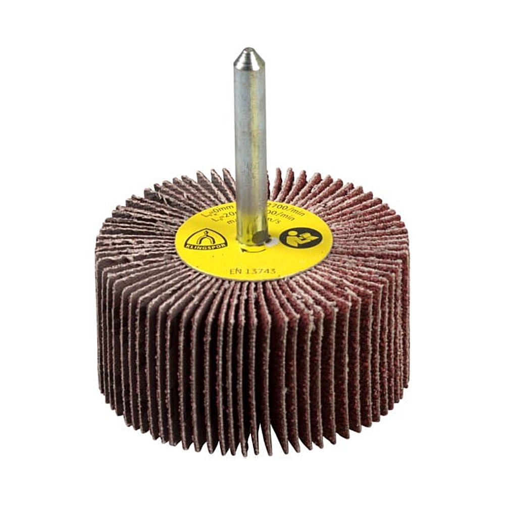 ล้อทรายมีแกน Klingspor KM613 ขนาด 30x25x6 มม  เบอร์ 80