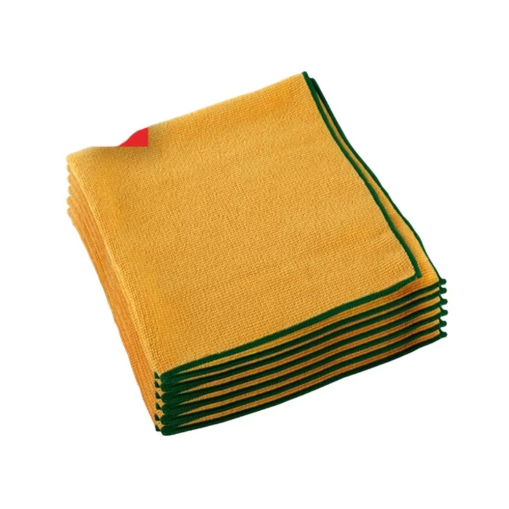 ผ้าเช็ดไมโครไฟเบอร์ Kimberly Clark 83610 สีเหลือง ขนาด 40x40 cm   6 ผืน 