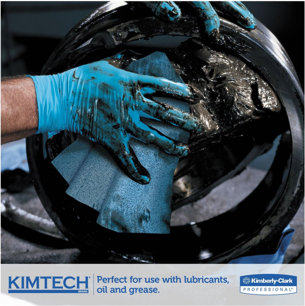 กระดาษเช็ดทำความสะอาด Kimberly Clark KIMTEX สำหรับอุตสาหกรรม ขนาด 300x425 มม   66 แผ่น 
