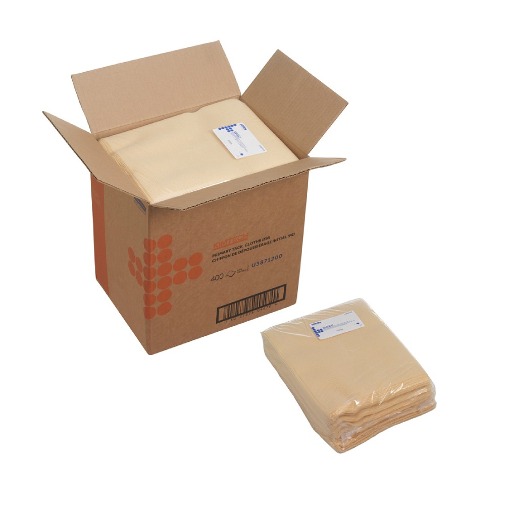 แผ่นเช็ดทำความสะอาด Kimberly Clark KIMTEX PREP ขนาด 229x305 มม   100 แผ่น ห่อ 4 ห่อ  