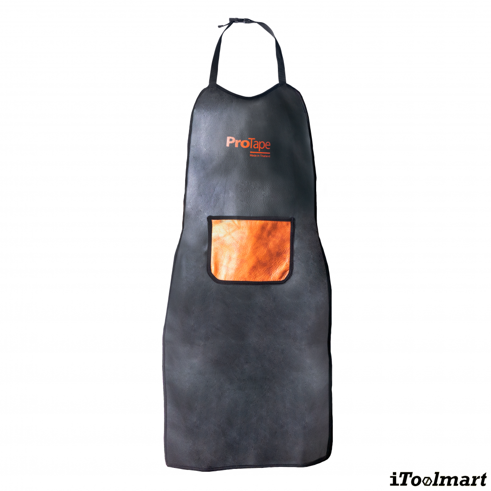 ผ้ากันเปื้อนหนังกันสะเก็ดไฟ PROTAPE SM435 Welding Apron