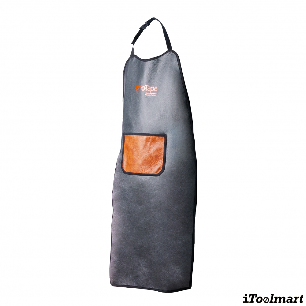 ผ้ากันเปื้อนหนังกันสะเก็ดไฟ PROTAPE SM435 Welding Apron