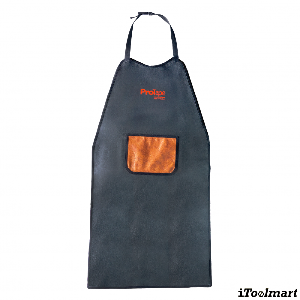 ผ้ากันเปื้อนหนังกันสะเก็ดไฟ PROTAPE SM435 Welding Apron