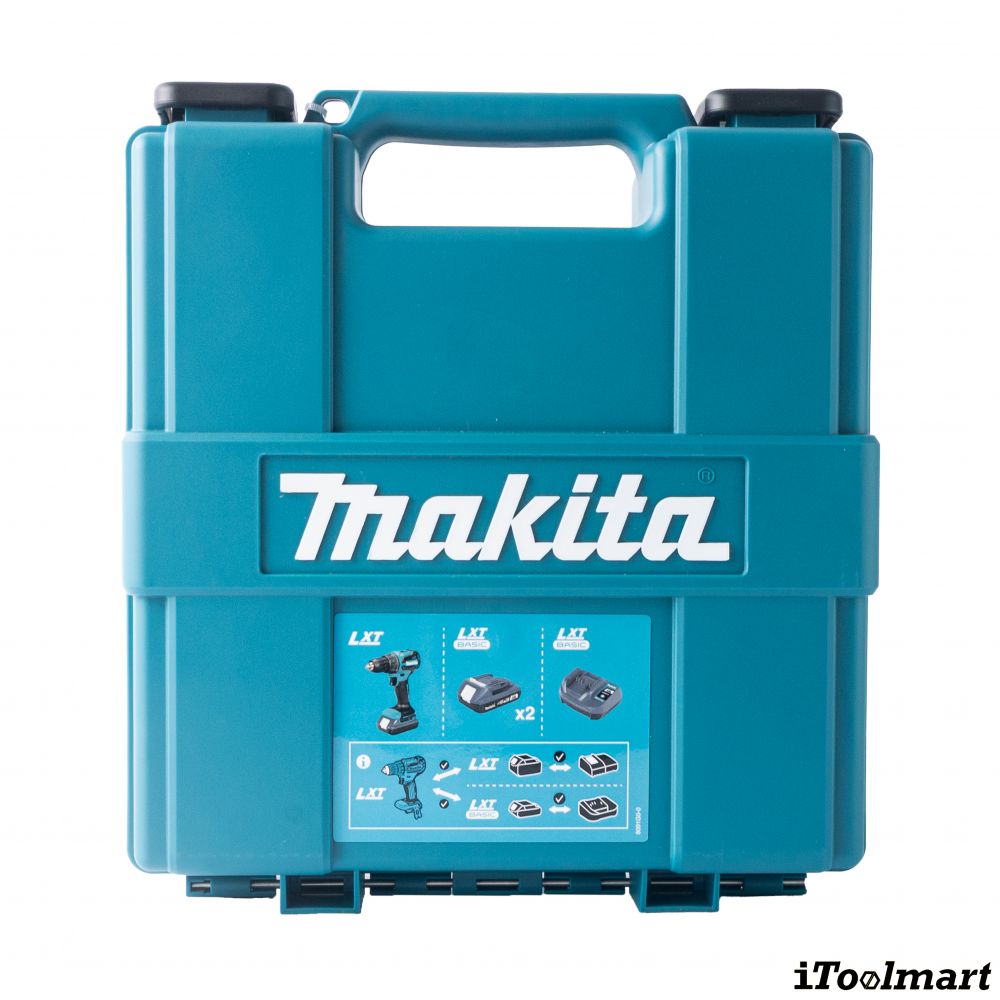 สว่านกระแทกไร้สาย MAKITA DHP490WVE ขนาด 1 2 นิ้ว 18V  พร้อมแท่นชาร์จและแบตเตอรี่ สว่านกระแทกไร้สาย MAKITA DHP490WVE ขนาด 1 2 นิ้ว 18V  พร้อมแท่นชาร์จและแบตเตอรี่