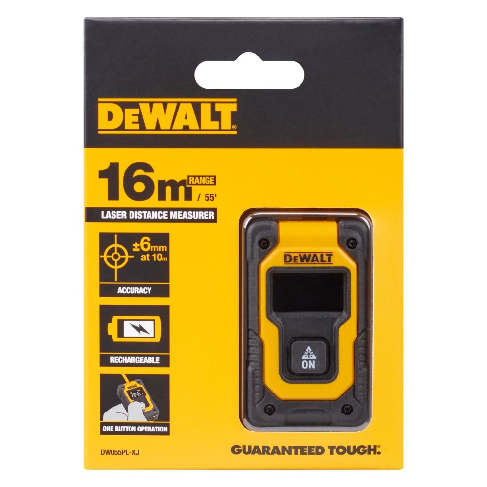 เครื่องวัดระยะเลเซอร์ Dewalt DW055PL XJ 16 เมตร
