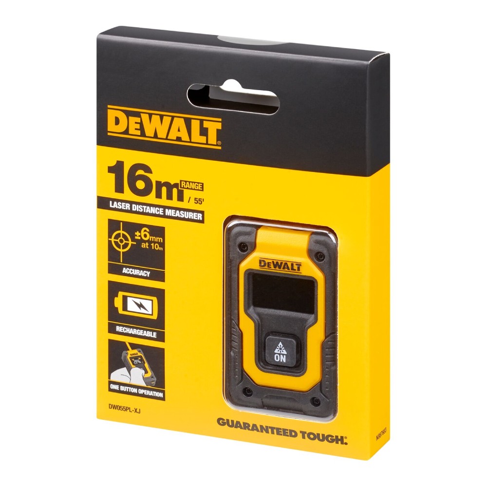 เครื่องวัดระยะเลเซอร์ Dewalt DW055PL XJ 16 เมตร