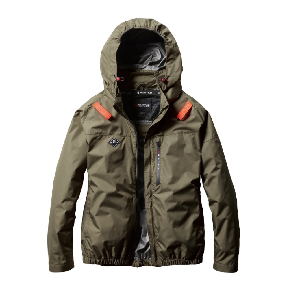 เสื้อพัดลม ไร้สาย BURTLE AIRCRAFT AC2061 SIZE M สีเขียวทหาร  ตัวเปล่า 