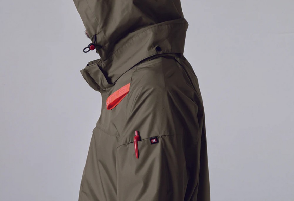 เสื้อพัดลม ไร้สาย BURTLE AIRCRAFT AC2061 SIZE XXL สีเขียวทหาร  ตัวเปล่า 