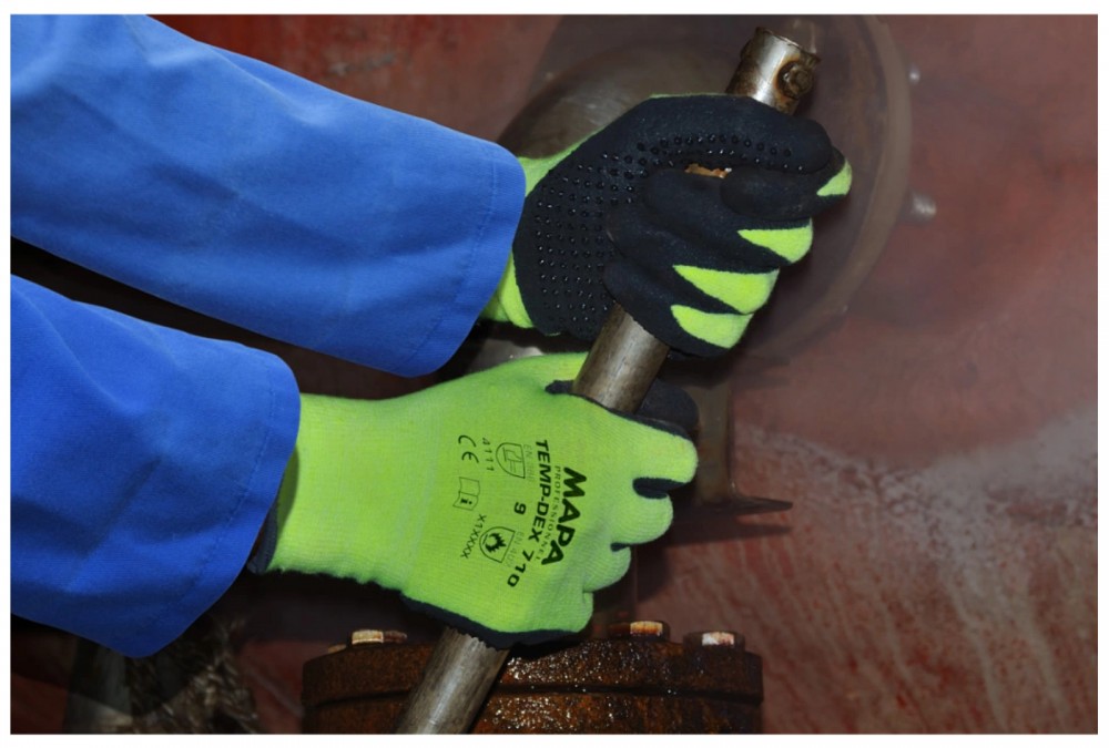 ถุงมือกันความร้อน MAPA TempDex 710 เบอร์ 8 M กันความร้อนสูงสุด 125°C
