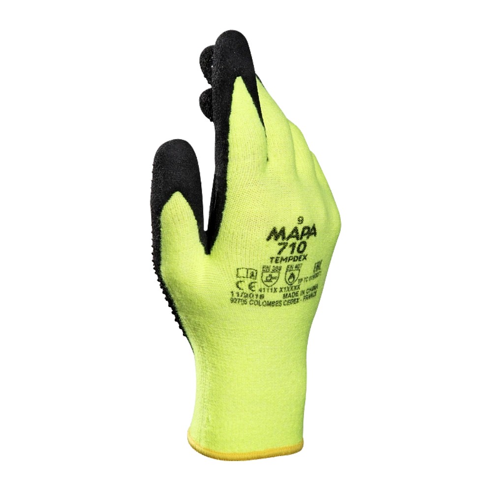 ถุงมือกันความร้อน MAPA TempDex 710 เบอร์ 9 L กันความร้อนสูงสุด 125°C