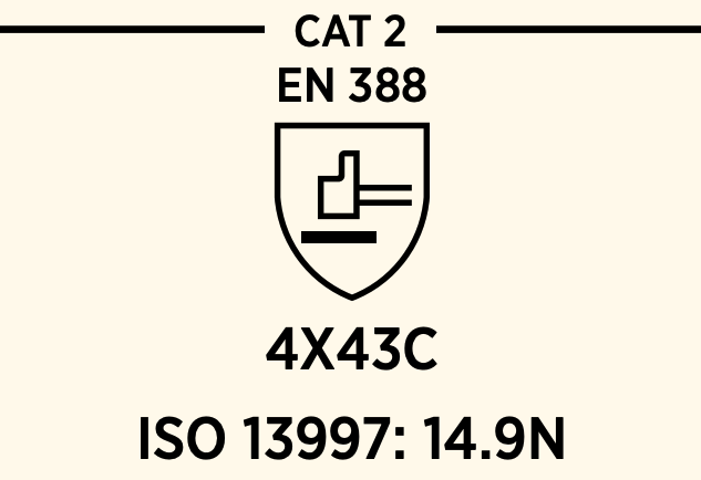 ถุงมือกันบาด MAPA KryTech 610 เบอร์ 8 M OEKO TEX® Cut C Level A3