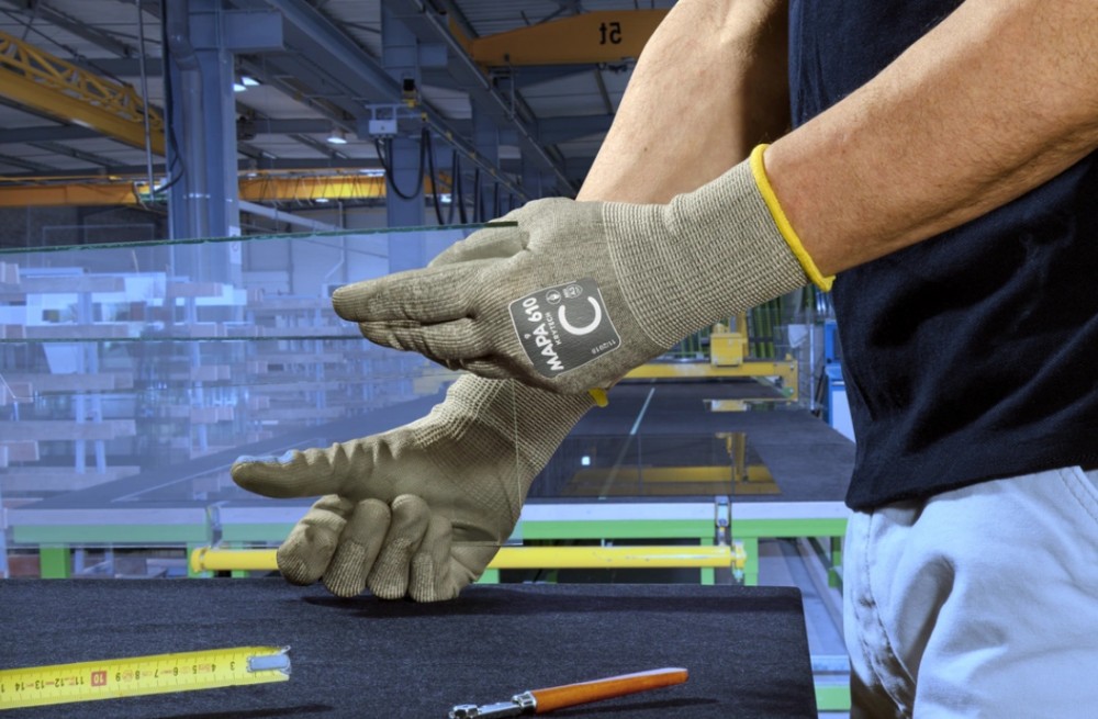 ถุงมือกันบาด MAPA KryTech 610 เบอร์ 8 M OEKO TEX® Cut C Level A3