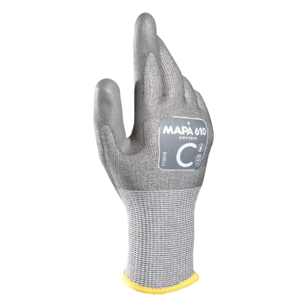 ถุงมือกันบาด MAPA KryTech 610 เบอร์ 9 L OEKO TEX® Cut C Level A3