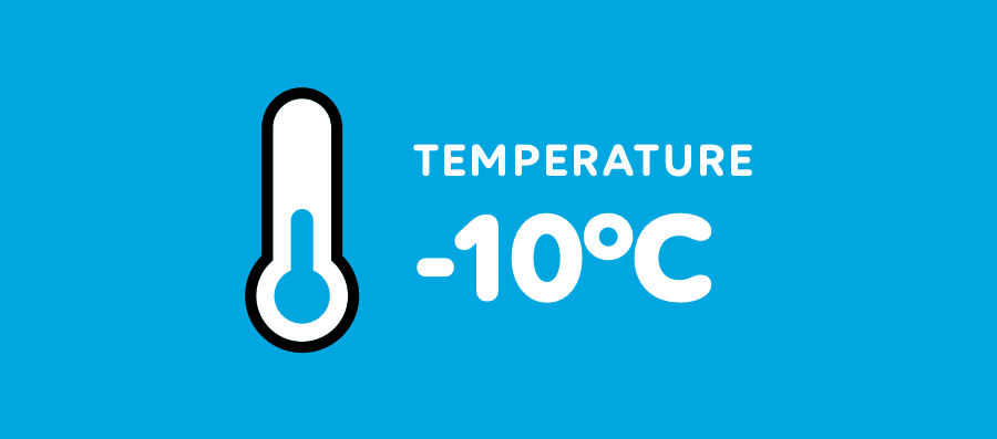 ถุงมือกันความเย็น MAPA TempIce 700 เบอร์ 9 L กันความเย็นสูงสุด  10°C Food Grade
