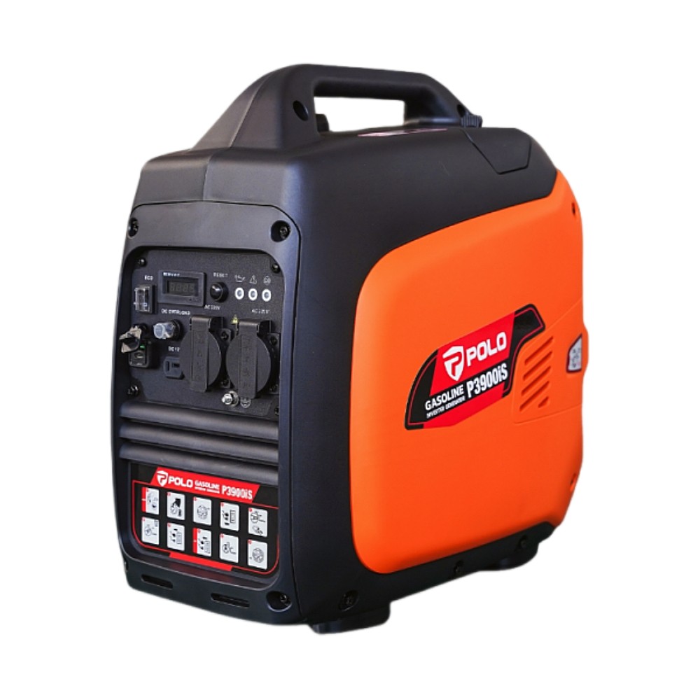 เครื่องปั่นไฟเบนซิน Inverter POLO P3900iS กำลังไฟ 3 0 กิโลวัตต์ 142 61 ซีซี เครื่องปั่นไฟเบนซิน Inverter POLO P3900iS กำลังไฟ 3 0 กิโลวัตต์ 142 61 ซีซี