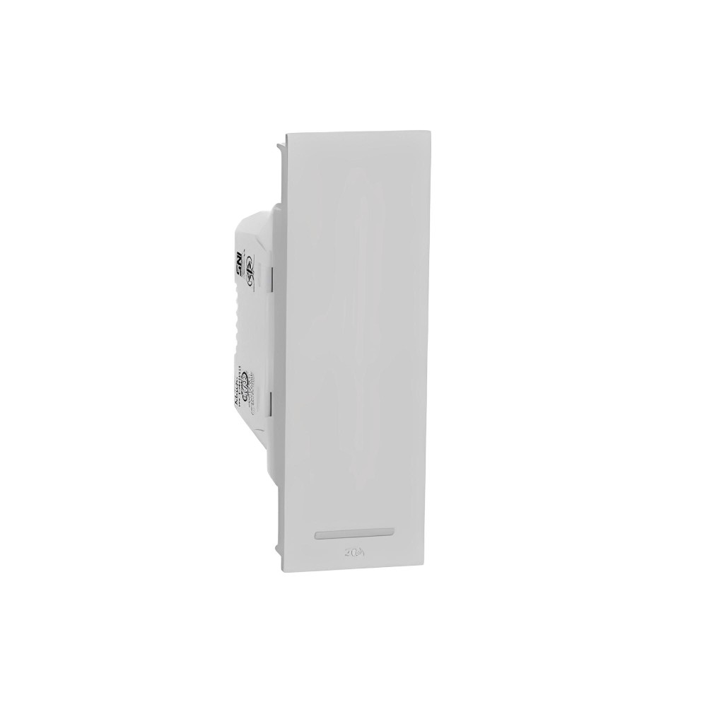 สวิตช์สองโพล SCHNEIDER M3T31 D20N GY พร้อมพรายน้ำ สีเทา 20A 250V