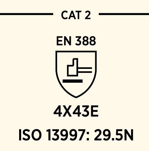ถุงมือกันบาด MAPA KryTech 622 เบอร์ 9 L OEKO TEX® Cut E Level A5