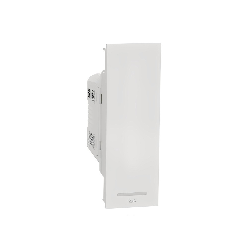 สวิตช์สองโพล SCHNEIDER M3T31 D20N WE พร้อมพรายน้ำ สีขาว 20A 250V