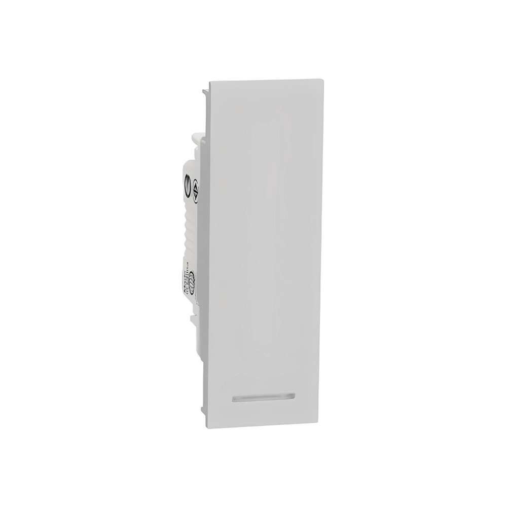 สวิตช์สองทาง SCHNEIDER M3T31 2 GY พร้อมพรายน้ำ สีเทา 16A 250V