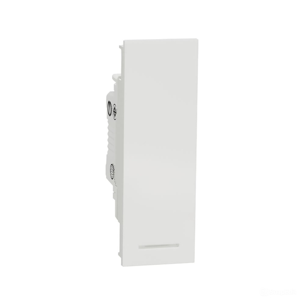 สวิตช์ทางเดียว SCHNEIDER M3T31 1F WE พร้อมพรายน้ำ สีขาว 16AX 250V