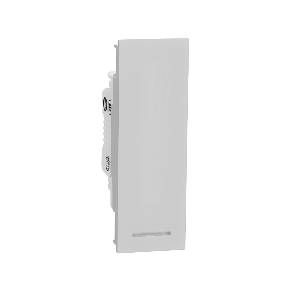 สวิตช์ทางเดียว SCHNEIDER M3T31 1F GY พร้อมพรายน้ำ สีเทา 16AX 250V