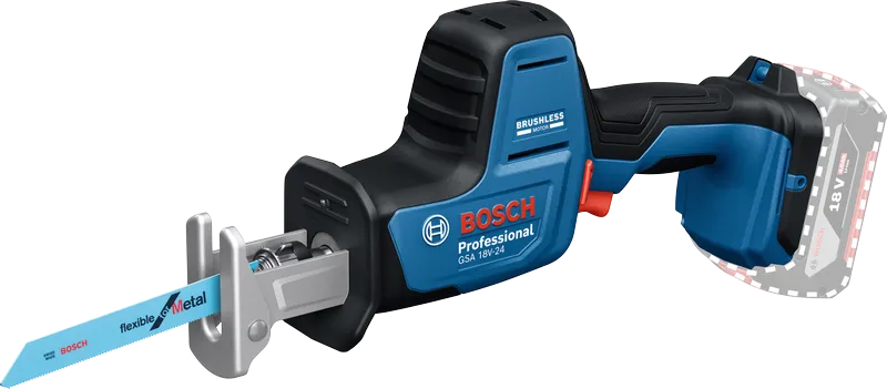 เลื่อยชักไร้สาย BOSCH GSA 18V 24 Professional  ตัวเปล่า 