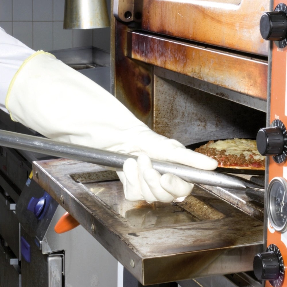 ถุงมือกันความร้อน MAPA TempCook 476 เบอร์ 8 M Food Grade กันความร้อนสูงสุด 250°C