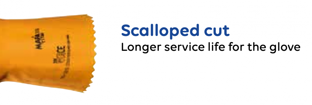 ถุงมือกันยาง MAPA FLUOTECH 468 เบอร์ 8 M FLUOROELASTOMER ปกป้องเคมีระดับสูงสุด ถุงมือกันยาง MAPA FLUOTECH 468 เบอร์ 8 M FLUOROELASTOMER ปกป้องเคมีระดับสูงสุด