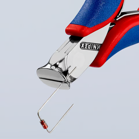 คีมปากนกแก้ว Knipex 64 02 115 Electronics End Cutting Nipper สำหรับอุปกรณ์อิเล็กทรอนิกส์ 